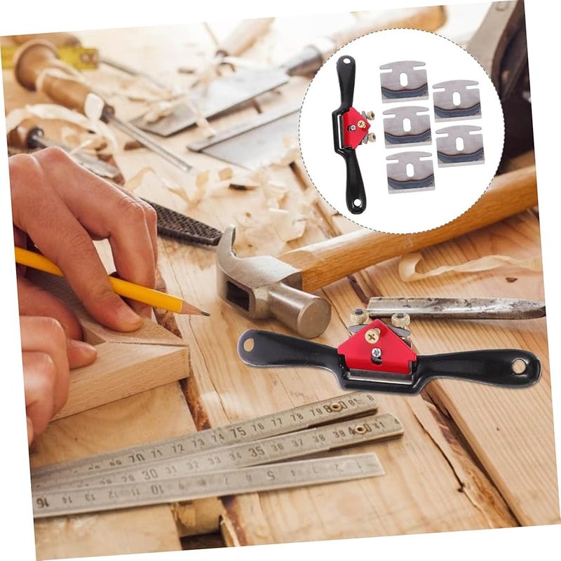 مُسَوِّي الخَشَب اليدوي القابل للتعديل، أداة نجارة مدمجة وخفيفة الوزن لأعمال التشذيب والتشطيب DIY - Image 5