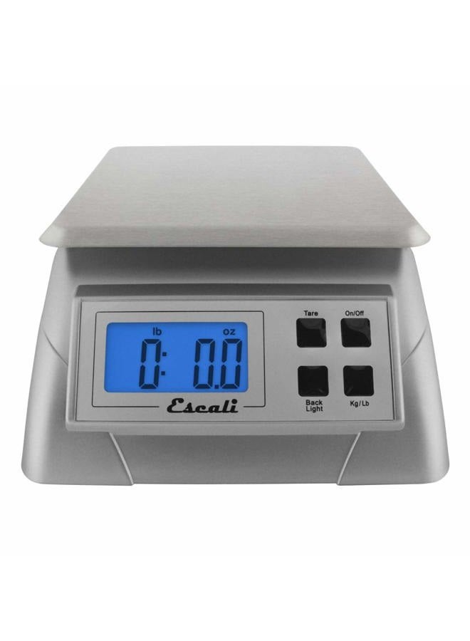 Escali Alimento 136DK Digital Kitchen Scale, Elite Food Measuring to The Gram with Removable Stainless Steel Platform and LCD Display, Baking and Cooking Made Simple - Image 4