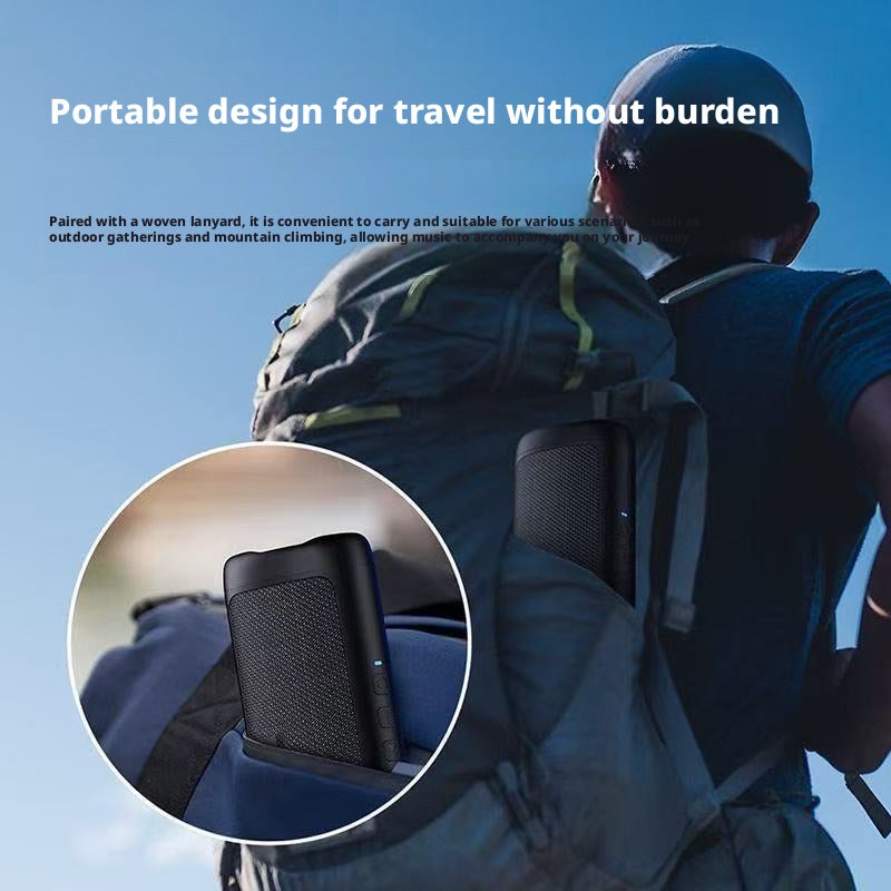 Portable Bluetooth Speaker with Heavy Bass, High Power, Waterproof - Image 4