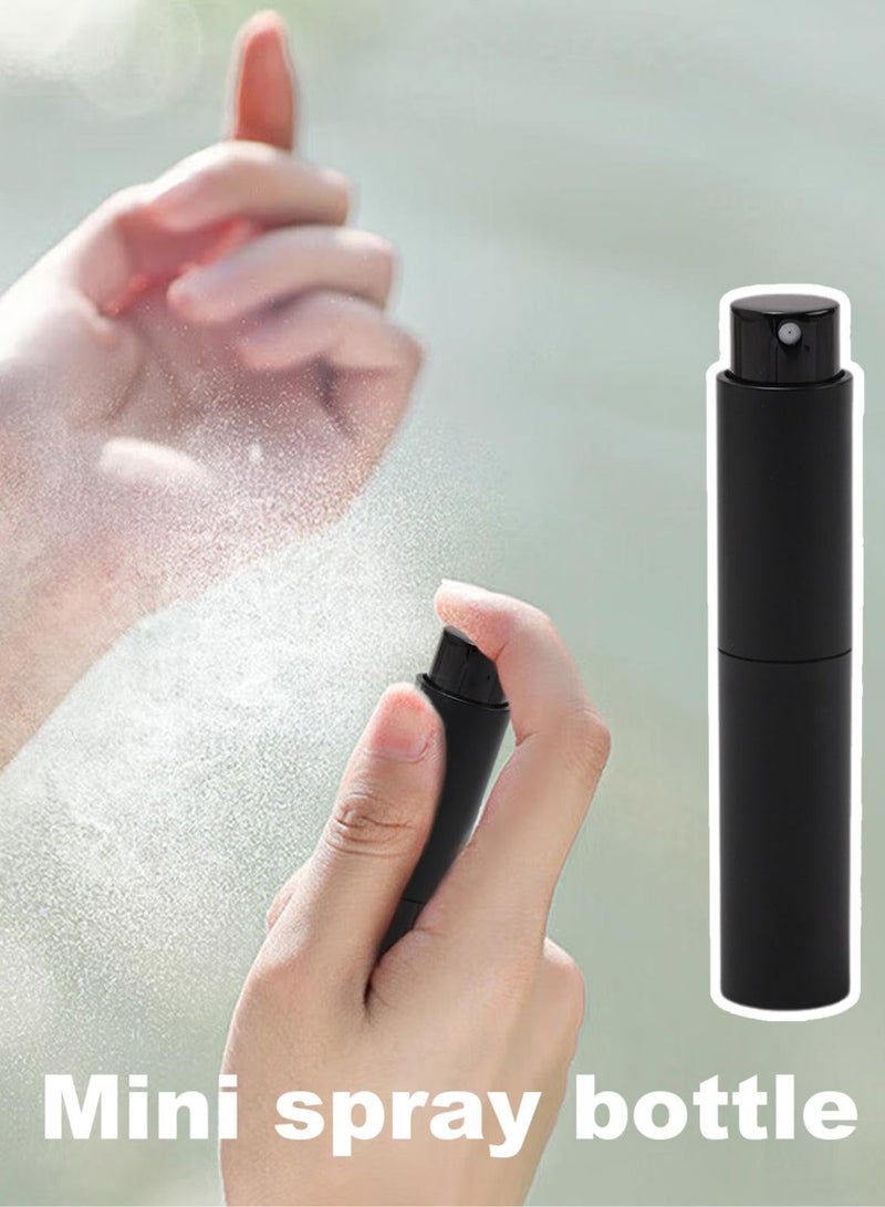 HOMESTAR Coffee Bean Sprayer Empty Refillable Portable Sprayer, Small Travel Size Mini Cologne Spray Bottle Dispenser Black 10ML - Image 5