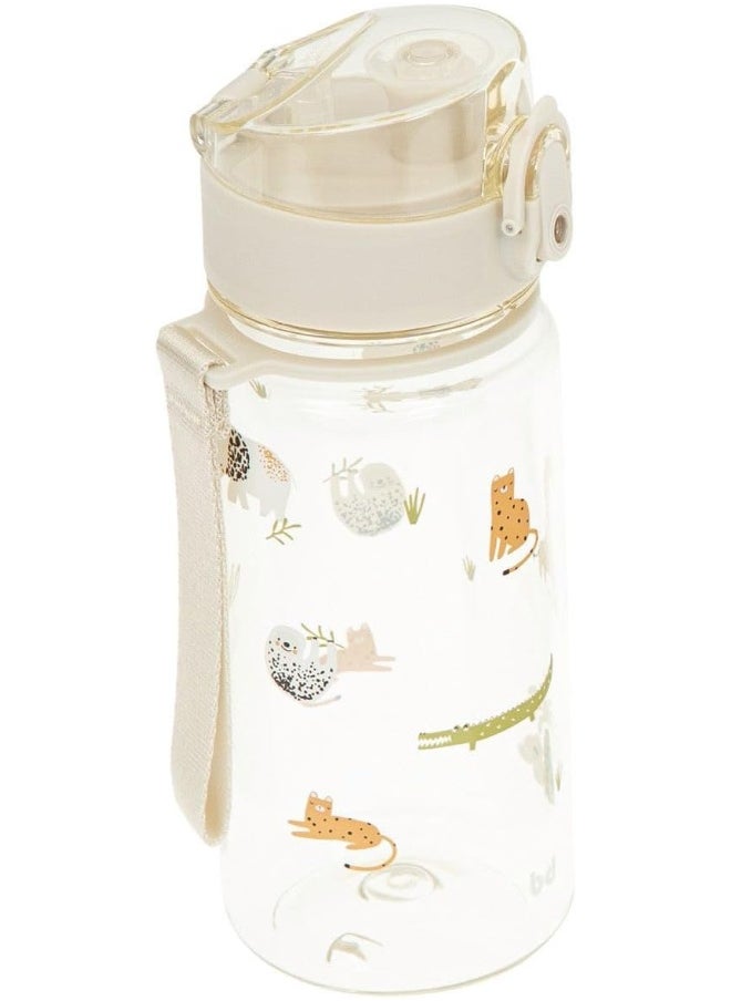 Bimbidreams Kids Water Bottle Leak-Proof, Bpa-Free, Cute & Durable Perfect For School & Travel (Linen)  - Image 1