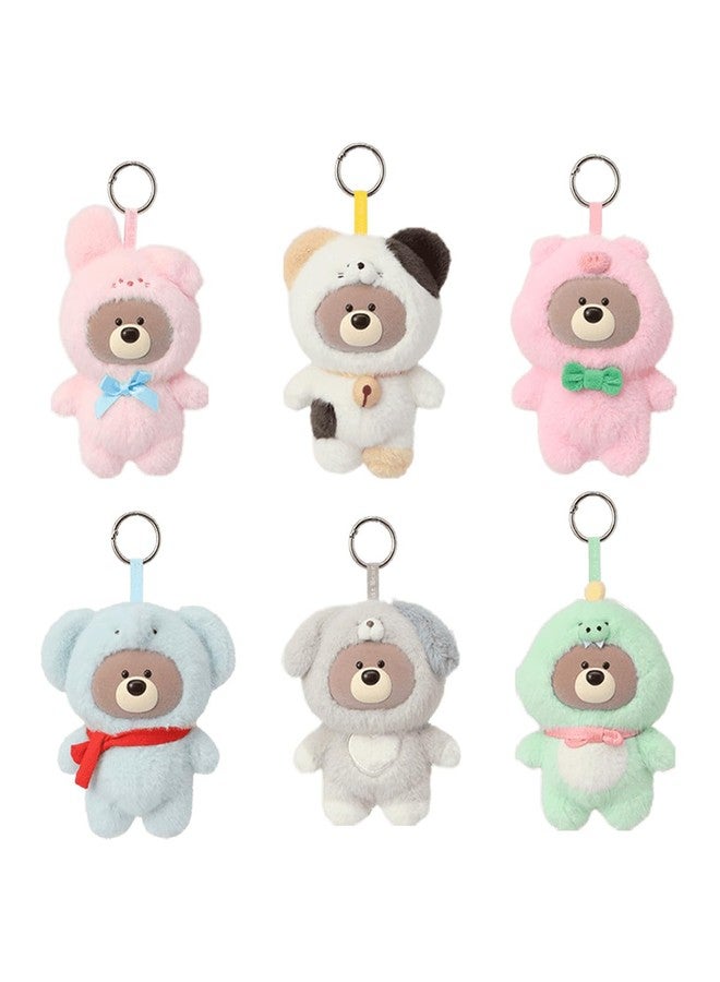 MINISO Gift Bear in The Forest Series Collection Vinyl Plush Blind Box Pendant Surprise Box Mystery Figure Model Random Design Toy Collectible Toy for Home Decor Birthday Gifts - Image 2