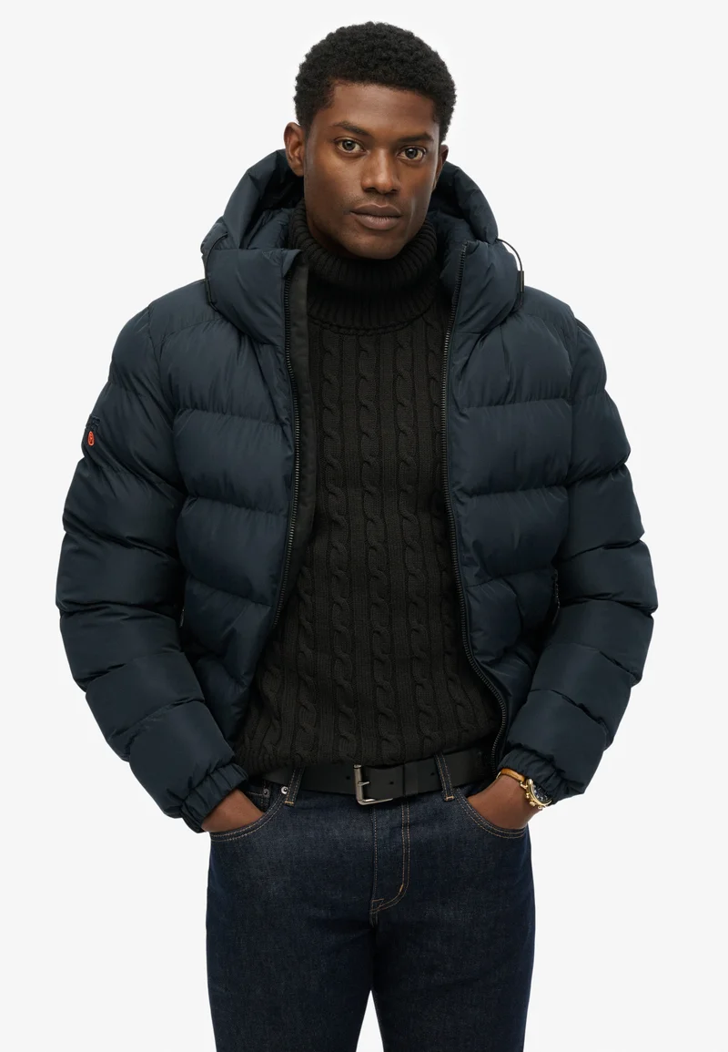 Superdry  Hooded Sports Puffer Jacket for Men | Best Price UAE