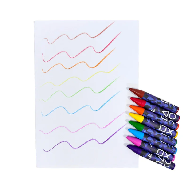 Sony  PlayStation Play In Camo 12-Piece Crayon Set for Boys for Men | Best Price UAE