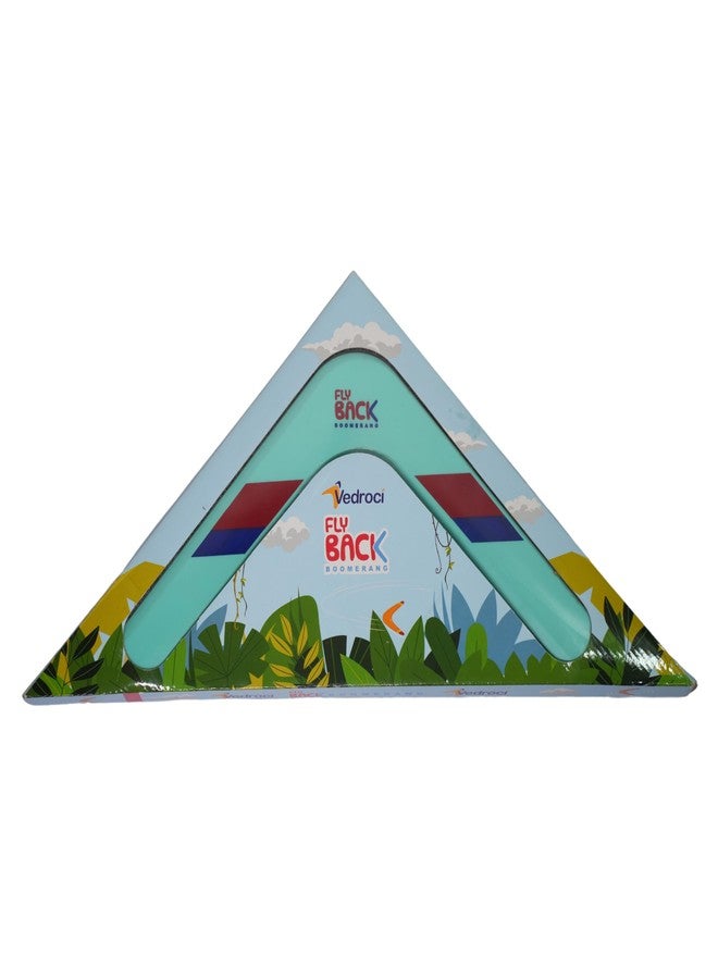 Vedroci Flyback Boomerang Durable ABS Material, Get Ready for High-Flying Adventure & Endless Fun, Perfect for Outdoor Play & Skill Development, Toy for All Ages (Turquoise) - Image 2