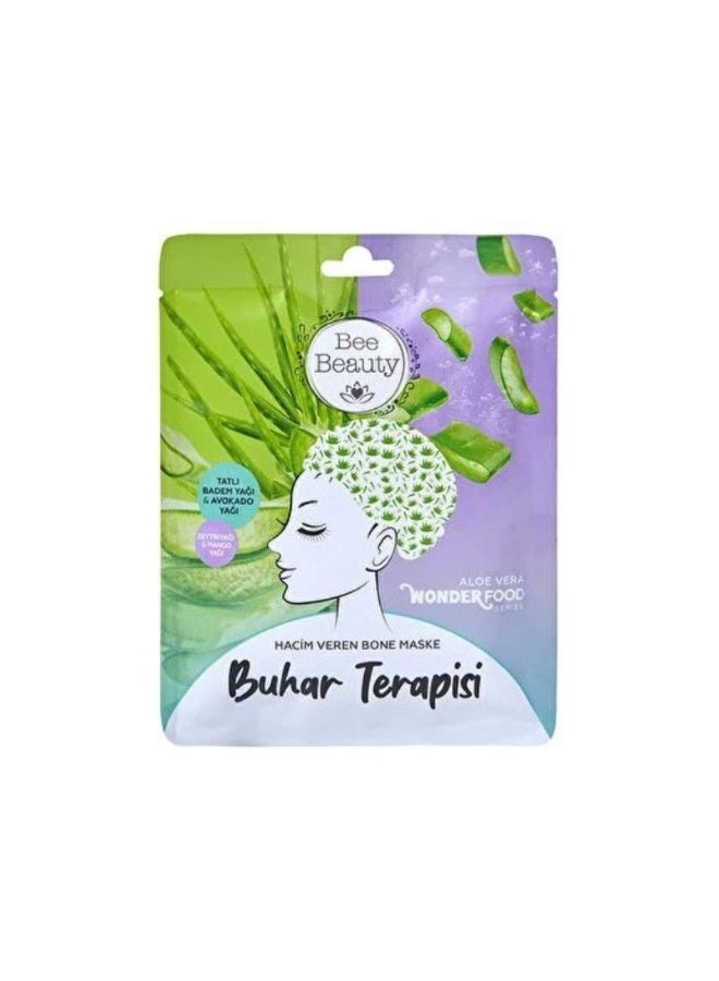 Bee Beauty Aloe Vera Steam Therapy Volumizing Bone Mask - Image 1