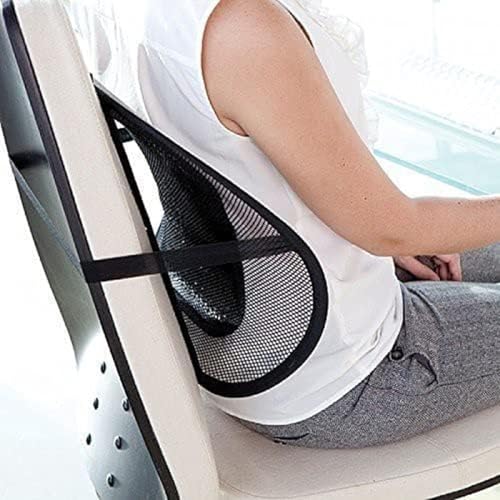 ZETTRAP Seat Support for Cars Lumbar Support for Car Seat, Office Chair, Wheelchair Comfort and Lower Backside Pain Relief Mesh Cushion Back Supporter for Sciatica Pain Relief Motor Car Back Rest - Image 3