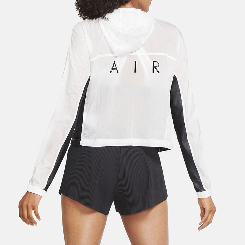 Nike (WMNS) Nike Air Jacket Black-White - Image 4