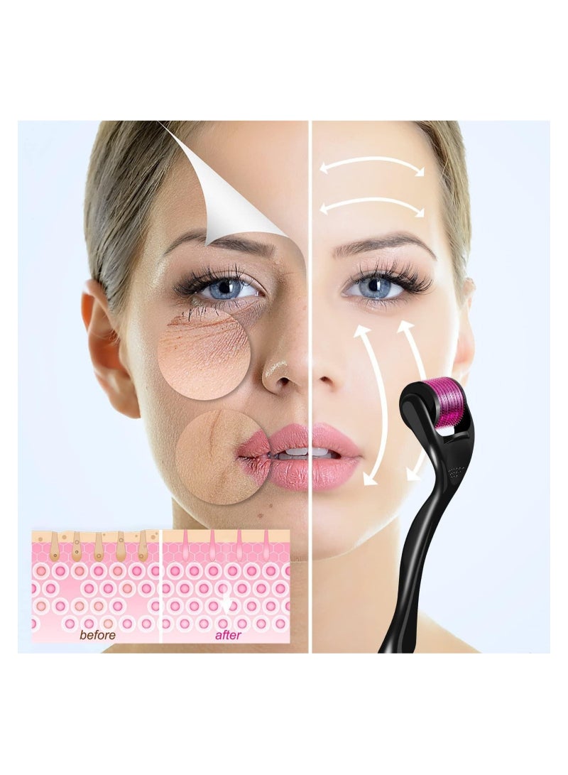 ELTRAZONE Set of 2 Hair Growth Rollers - 0.5mm 540 Titanium Micro Needle Rollers for Skin Care - Image 5