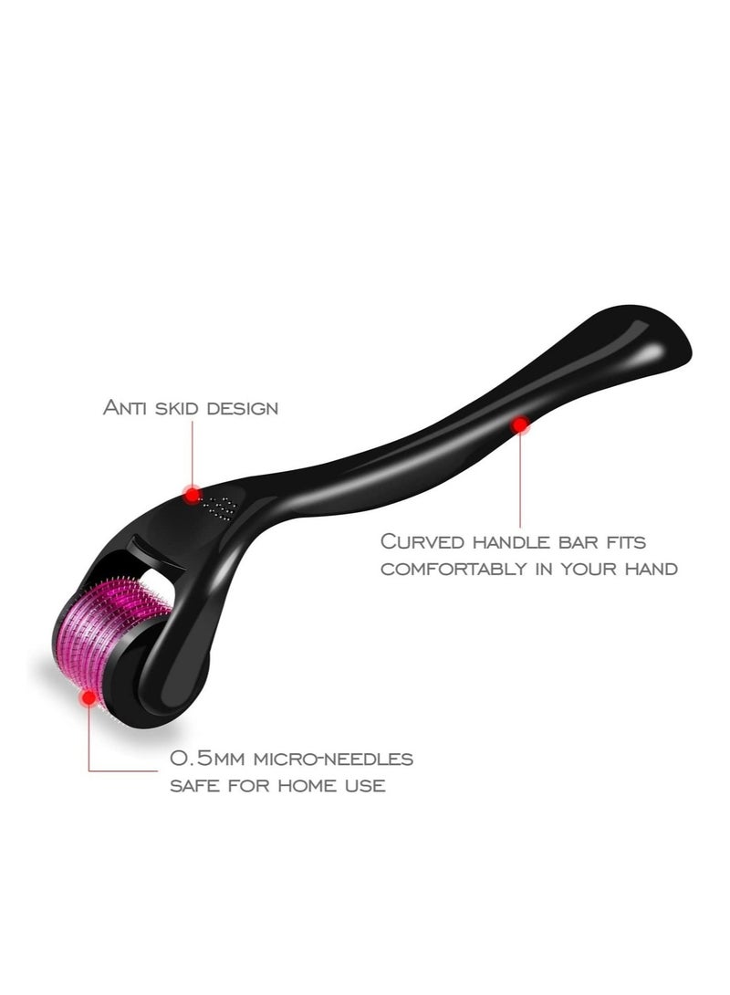 ELTRAZONE Set of 2 Hair Growth Rollers - 0.5mm 540 Titanium Micro Needle Rollers for Skin Care - Image 2