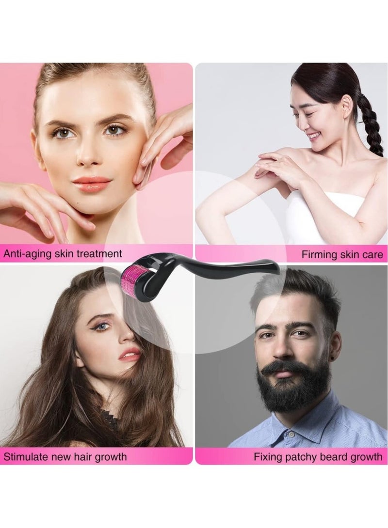 ELTRAZONE Set of 2 Hair Growth Rollers - 0.5mm 540 Titanium Micro Needle Rollers for Skin Care - Image 3