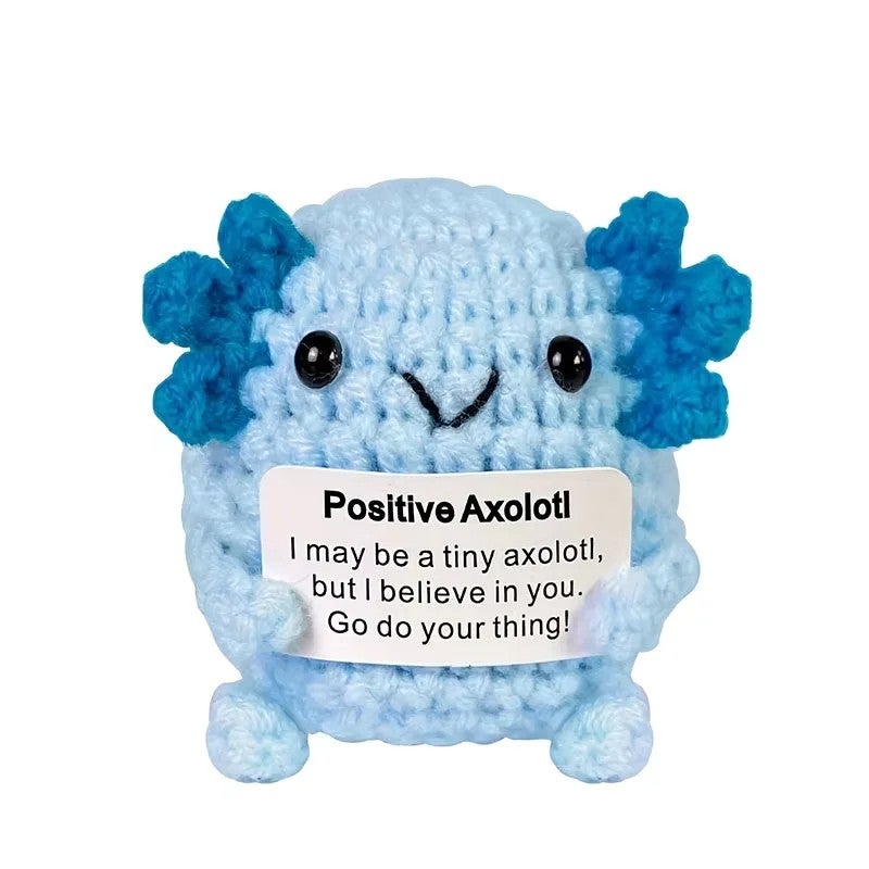 Y&D Handmade Crochet Toys Keychain Whole Sale Dolls Yarn Doll Cute Plush Kids Gift Positive Potato - Image 2