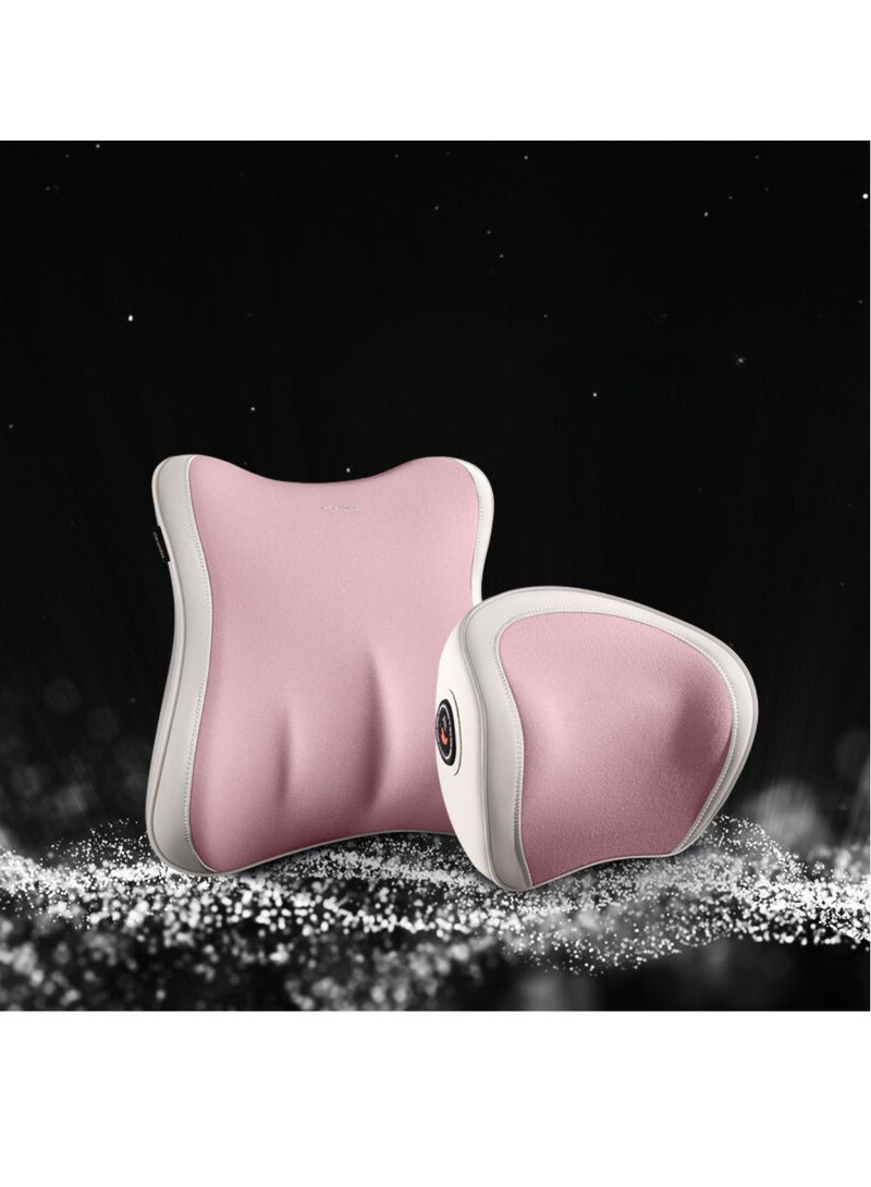 راحة فاخرة أثناء القيادة وسادة دعم الرقبة للسيارة راحة فورية وتصميم مريح اللون الوردي الجذاب يضيف لمسة من الأناقة إلى داخل سيارتك - Image 3