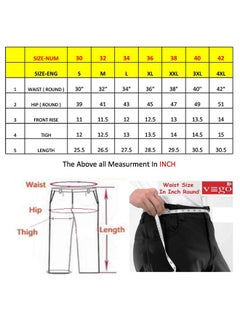 Vego VEGO Mens Cotton 3/4 Regular Fit Capri, Three Quarter Olive  - Image 4