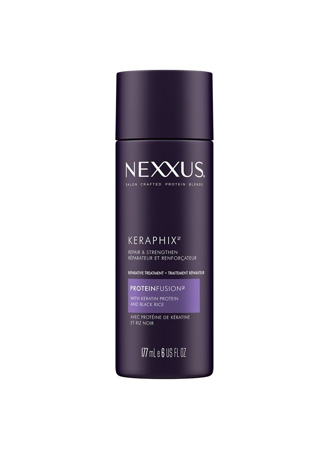 Nexxus Keraphix Damage Repair Pre-Wash Treatment Cream for Dry Hair with Keratin Protein & Black Rice 6 oz - Image 1