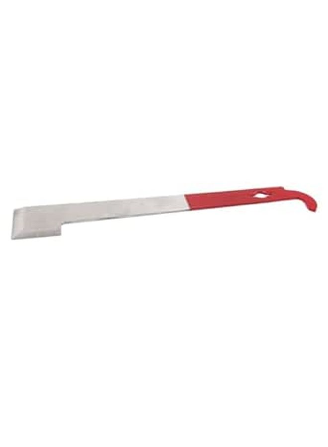 Stainless Steel Beekeeping Pry Bar for Lifting and Scraping Durable Hive Tool Red Color - Image 1