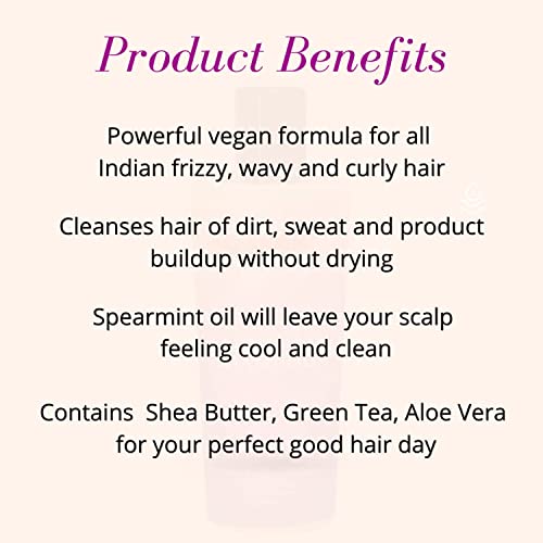 SugarBoo Curls Cleansing Shampoo 200ml for Dry, Frizzy, Wavy, Curly Hair. Vegan & CG Friendly. No Parabens, Sulphates & Other Nasties. - Image 4