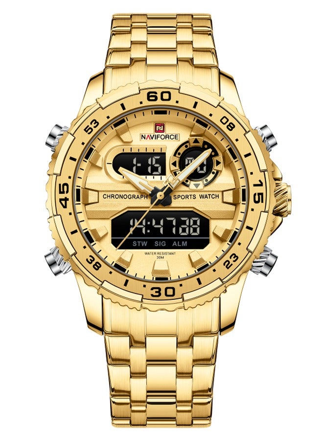 نافيفورس ساعة كوارتز عصرية فاخرة للرجال رقمية مقاومة للماء NF9234 - Image 1