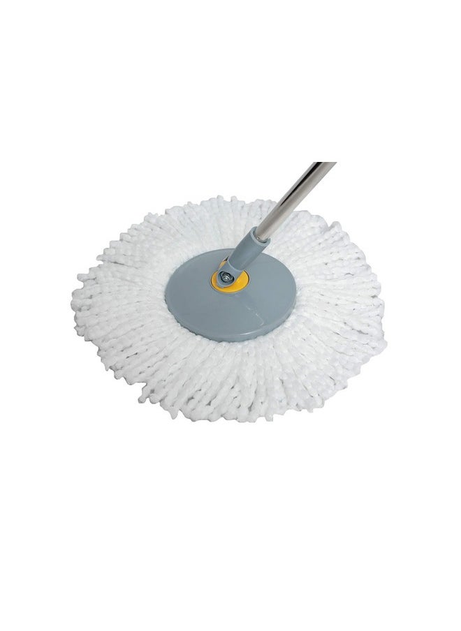 إسكواير - عصا ممسحة Esquire 360° Bucket Spin Mop (رمادية) مع عبوة إعادة تعبئة من الألياف الدقيقة - Image 1