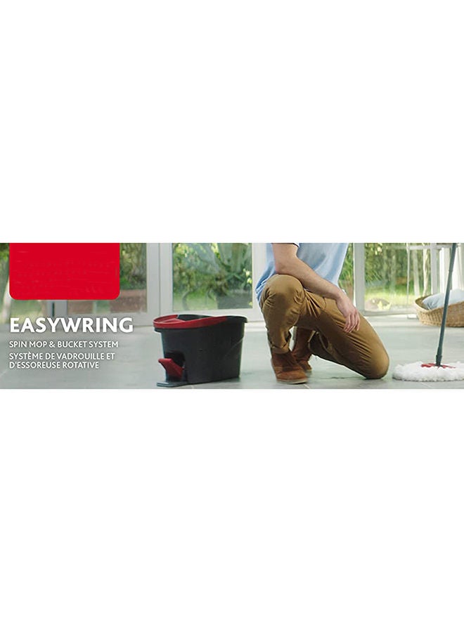 Vileda Easy Wring and Clean Turbo Mop Bucket Set - Image 4