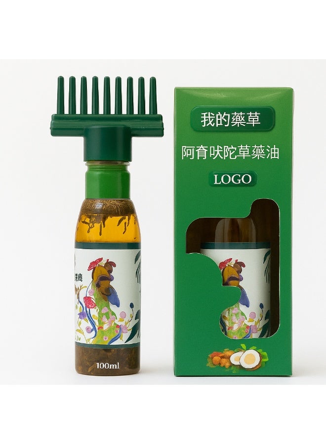 لوجو زيت لوجو الصيني بالأعشاب الطبيعية - Image 1