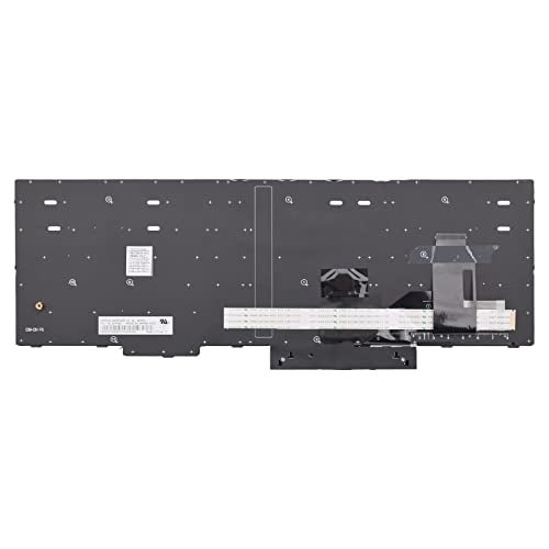 SUNMALL Replacement Keyboard with Trackpoint Compatible with Lenovo ThinkPad E580 E585 L580 E590 E595 L590 T590 P52（Not Fit P52s） P72 P53 P53S P73 No Backlit - Image 3