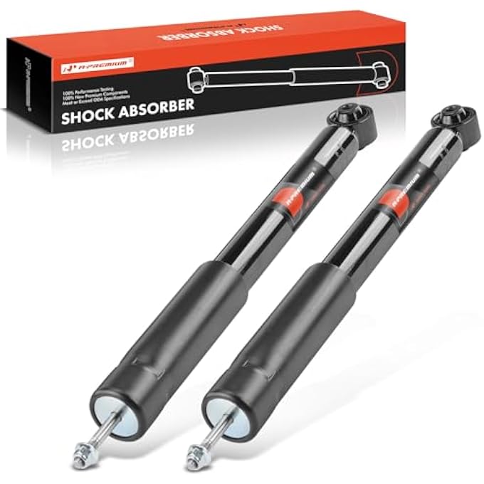 Premium Rear Suspension Shock Absorber Compatible With Cadillac Ats 20132019 2Pc Set - Image 2