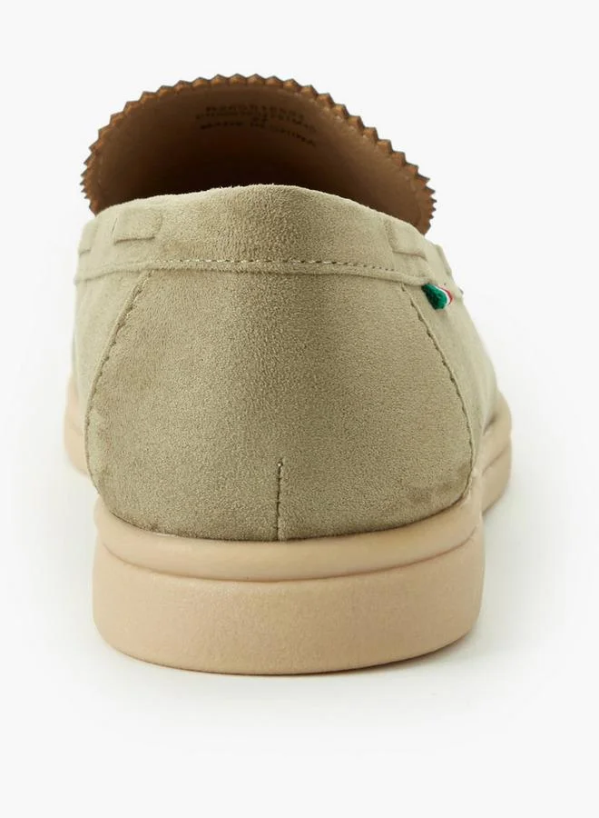 Renzo Ruganni GREEN Women Slip-On Loafers for Women | Best Price UAE