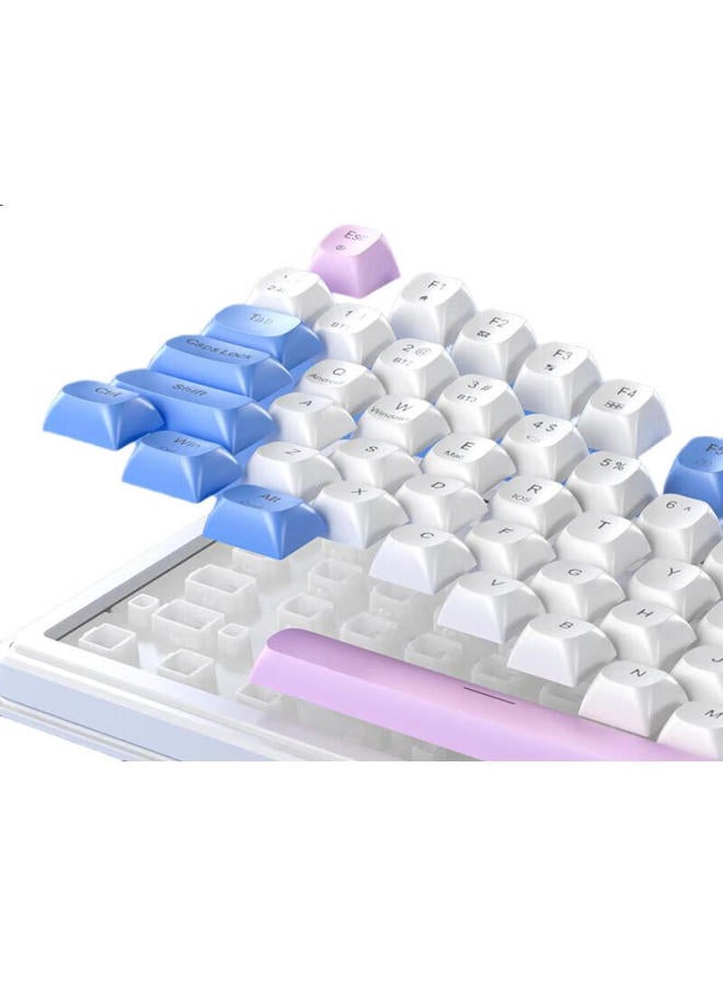 Hp K360 Wireless Bluetooth Keyboard Rgb Mechanical Feel Gaming Computer Office Gaming Universal Keyboard White Red - Image 1