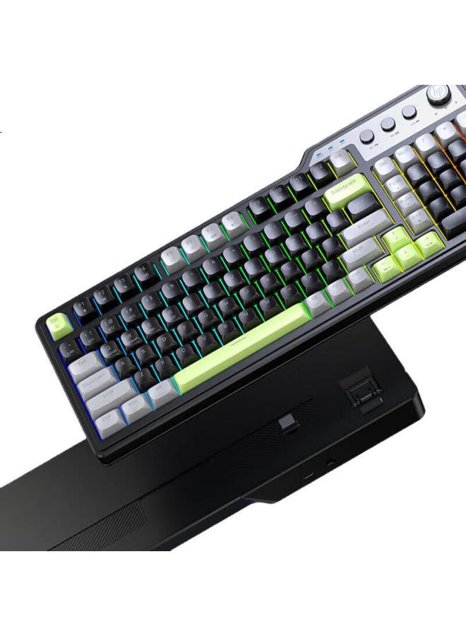 Hp K360 Wireless Bluetooth Keyboard Rgb Mechanical Feel Gaming Computer Office Gaming Universal Keyboard White Red - Image 3