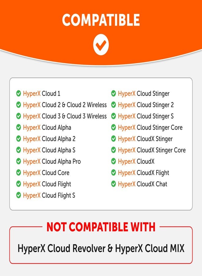 WC وسادات أذن WC StealthZ Cloud - مصممة خصيصًا لألعاب إطلاق النار من منظور الشخص الأول، متوافقة مع سماعات HyperX Cloud Alpha وCloud 2 وCloud Stinger وغيرها، من GadgetryTech وWicked Cushions | دقة صوت محسّنة وراحة فائقة | أسود - Image 2