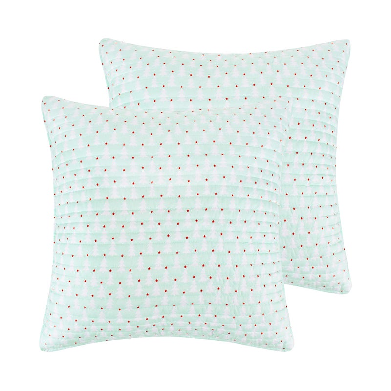 ليفتيكس هوم Levtex Home Merry & Bright Collecion - Gnome للأعياد - Euro Shams (26x26in)  - Image 1