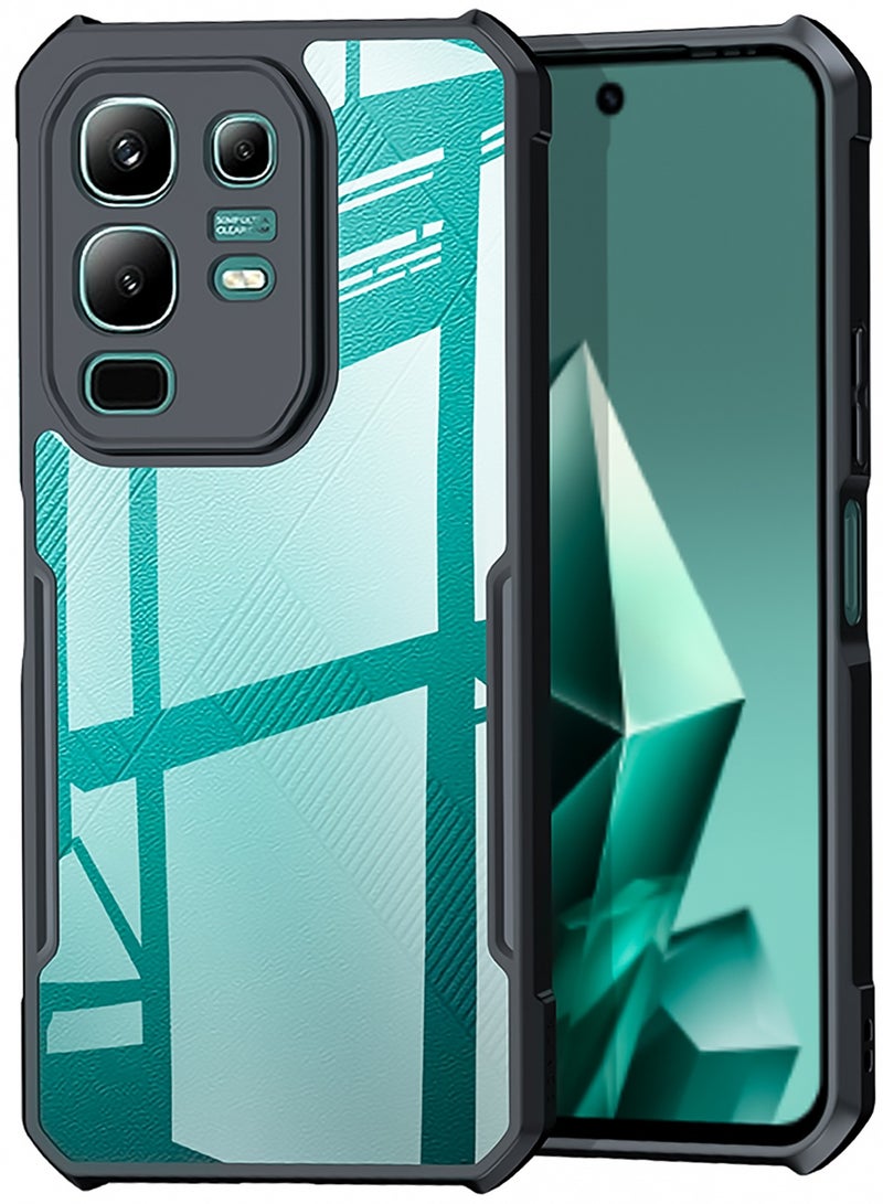 For Infinix Note 50x 5G Case, Camera Lens Protection Back Cover, TPU+PC Shockproof Bumper Mobile Phone Case, Anti-Yellowing Slim Fit Protective Casing  - Image 1