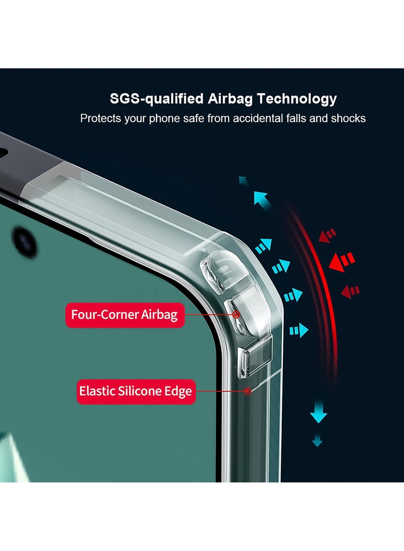 For Infinix Note 50x 5G Case, Camera Lens Protection Back Cover, TPU+PC Shockproof Bumper Mobile Phone Case, Anti-Yellowing Slim Fit Protective Casing  - Image 4