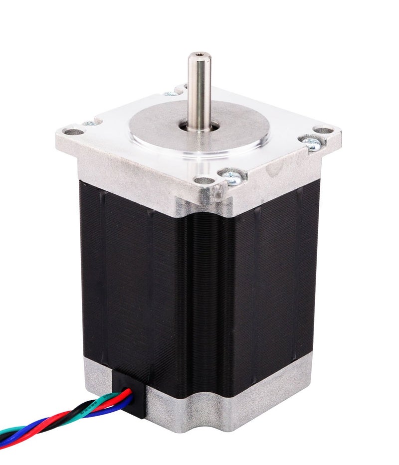 STEPPERONLINE محرك خطوة Nema 23 من STEPPERONLINE 3.0A 269oz.in/1.9Nm بطول 76mm لمحطة CNC والمخرطة والراوتر - Image 2