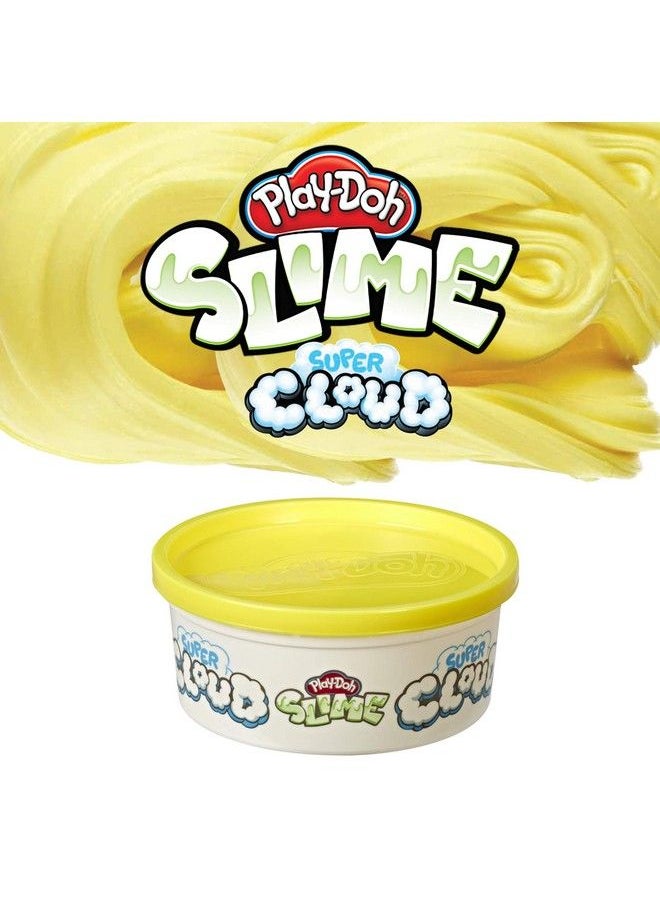Play-Doh Super Cloud Single Can Of Yellow Fluffy Slime Compound For Kids 3 Years & Up  - Image 5