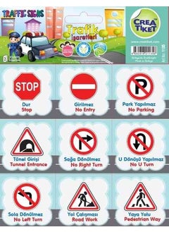 Crea Ticket Crea Label Education Eng-Tr Traffic Signs 1135 