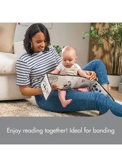 Tiny Love Double Sided Book Black And White Décor  - Image 2