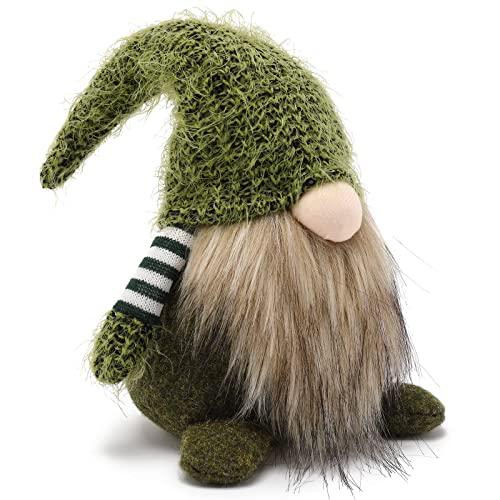 BOPIPA Gnome Christmas Decorations Swedish Tomte Plush Ornaments Holiday Stuffed Birthday Gifts Elf Dwarf Thanksgiving Valentines Irish Nordic St Patricks Day Gnomes Home Tiered Tray Tabletop Decor - Image 1