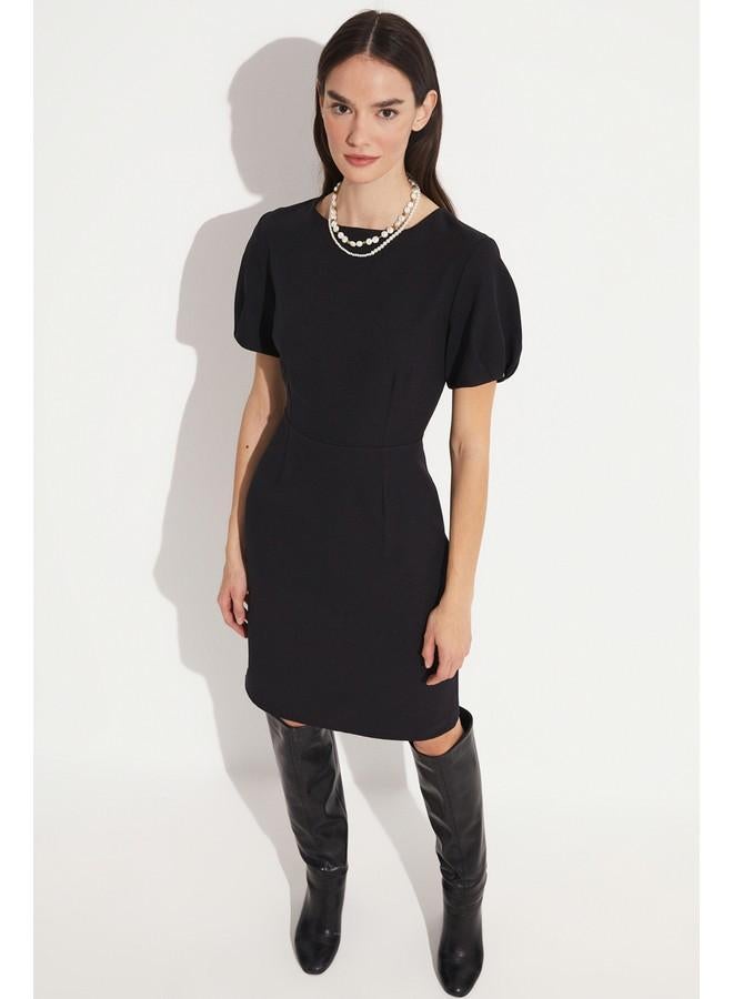 جون فستان بأكمام منفوشة - Image 3