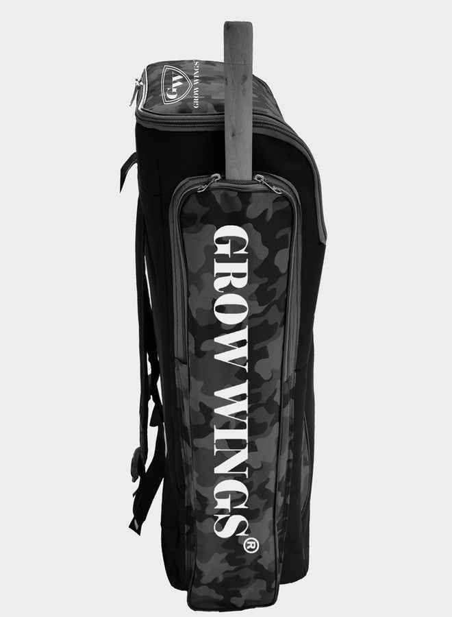 Grow wings Best Cricket Kit Bag with Smooth Fabric Attractive Design Kit Backpack for Cricketer - Image 4