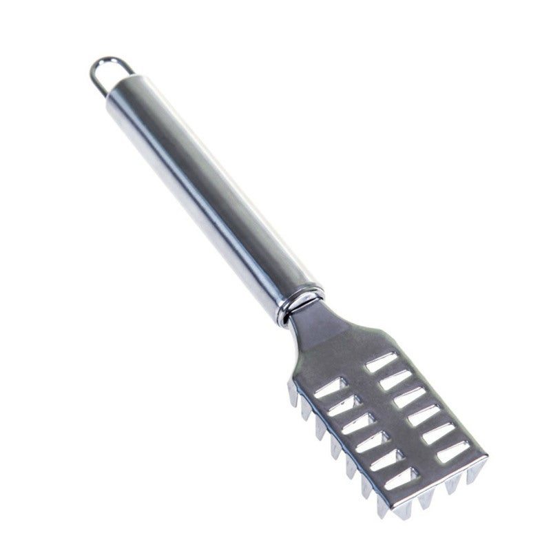 Fish Scale Remover Stainless Steel Construction - Comfortable Grip Handheld Tool for Home Kitchen Fish Preparation - Image 5