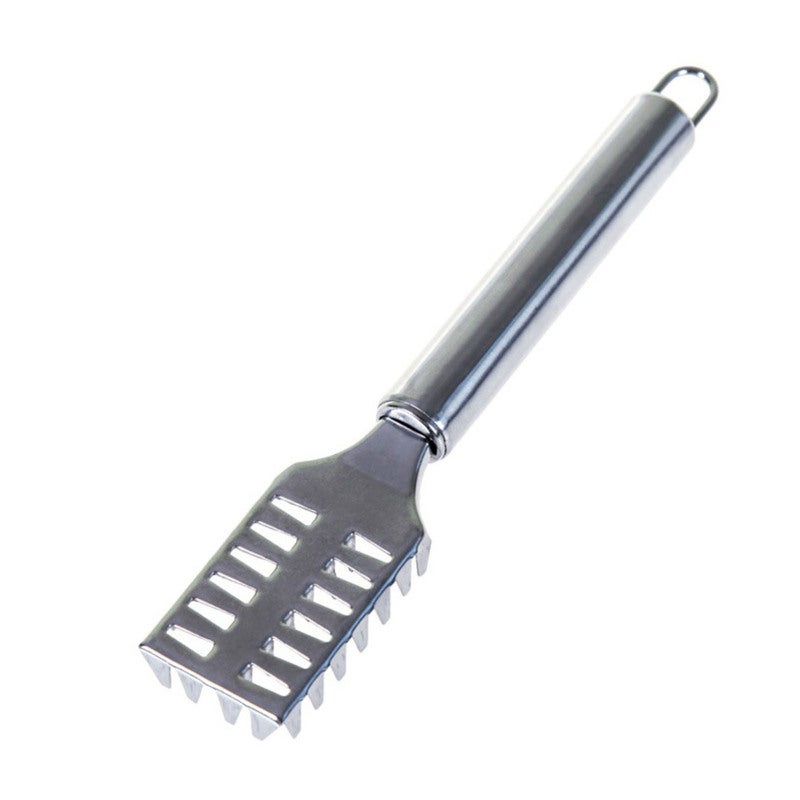Fish Scale Remover Stainless Steel Construction - Comfortable Grip Handheld Tool for Home Kitchen Fish Preparation - Image 1