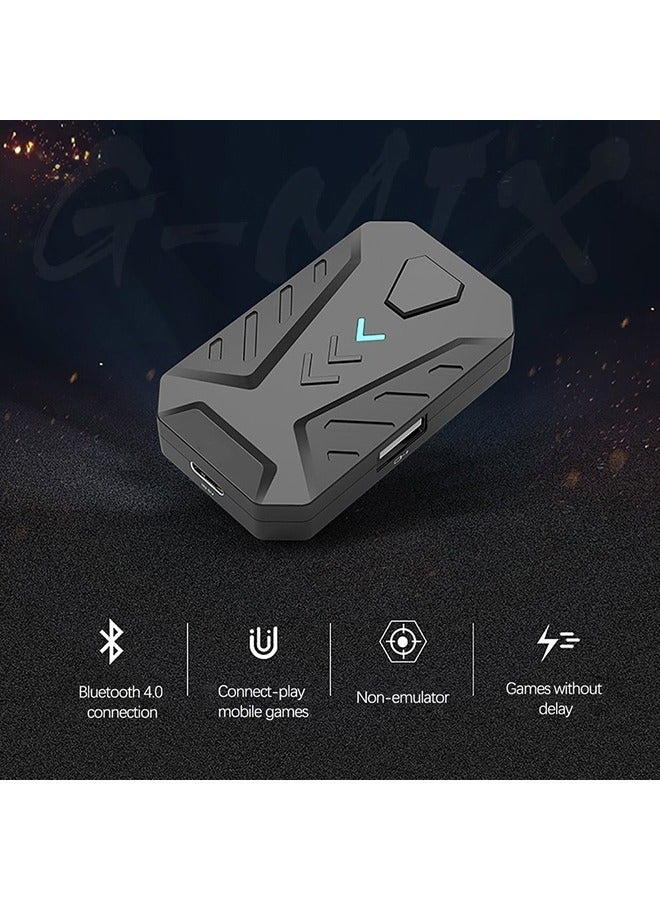 Mobile Game Controller Keyboard Mouse Adapter Mobile Game Controller Keyboard and Mouse Converter Adapter with USB Ports  - Image 3