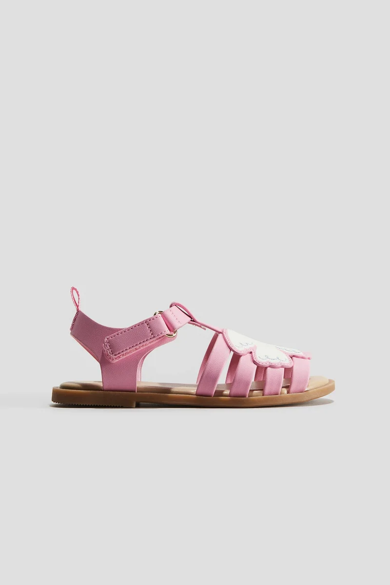 اتش اند ام Appliquéd sandals