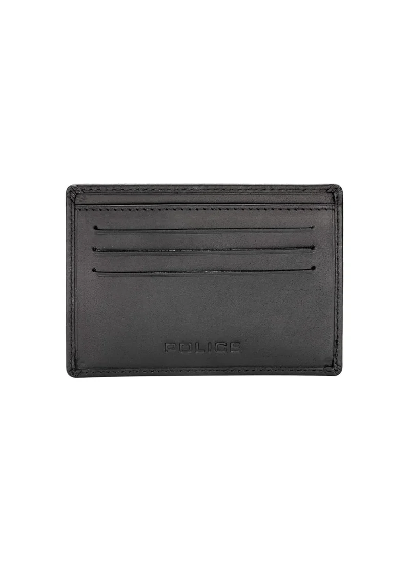 بوليس Flyer Leather Black and Blue Cardholders for Men's