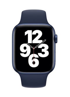 Generic Replacement Silicone Strap for Apple Watch Compatible with All Series Compatible with 42mm(Series 10)/41mm/40mm/38mm Midnight Blue  - Image 2