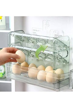 Generic Egg Organizer 3 Floor Acrylic - Multicolor  - Image 1