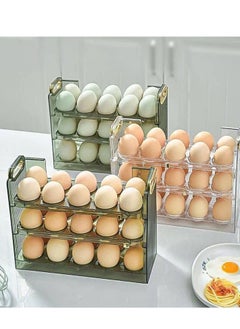 Generic Egg Organizer 3 Floor Acrylic - Multicolor  - Image 3