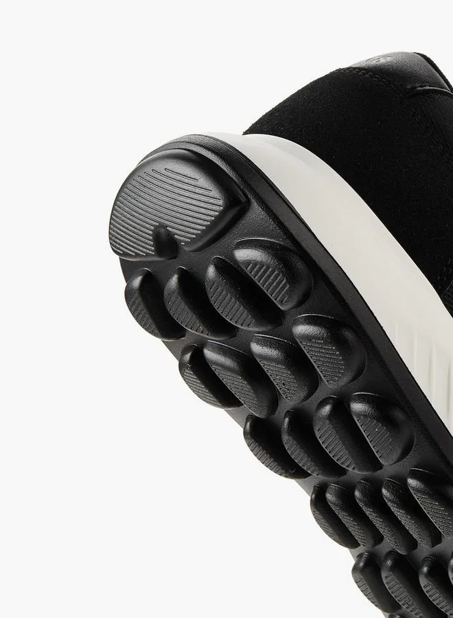 Lee Cooper BLACK Men Ortholite Lace-Up Sneakers for Men | Best Price UAE